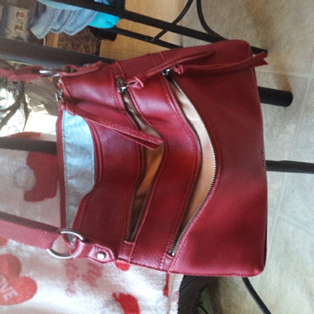 The sak red crossbody